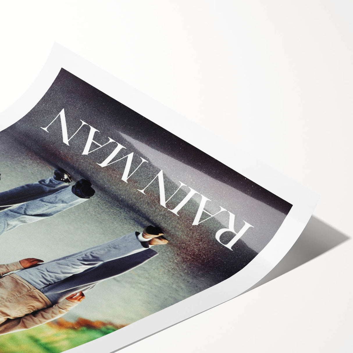 Retro Wall Art - Rain Man Vintage Poster Art - 80s Movie Canvas Prints