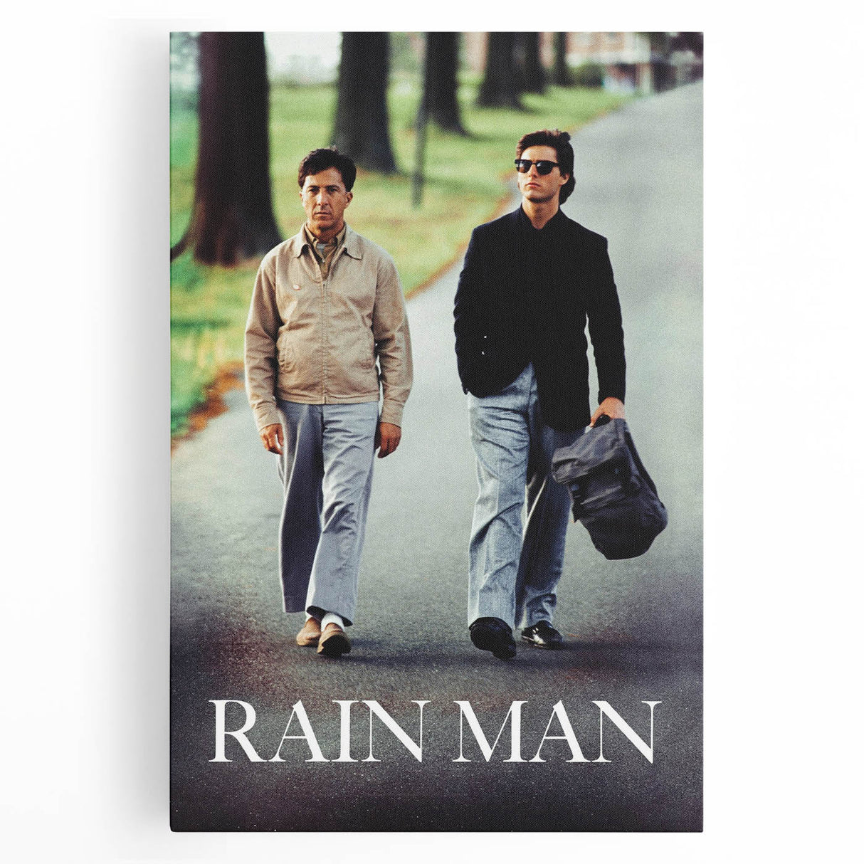 Retro Wall Art - Rain Man Vintage Poster Art - 80s Movie Canvas Prints