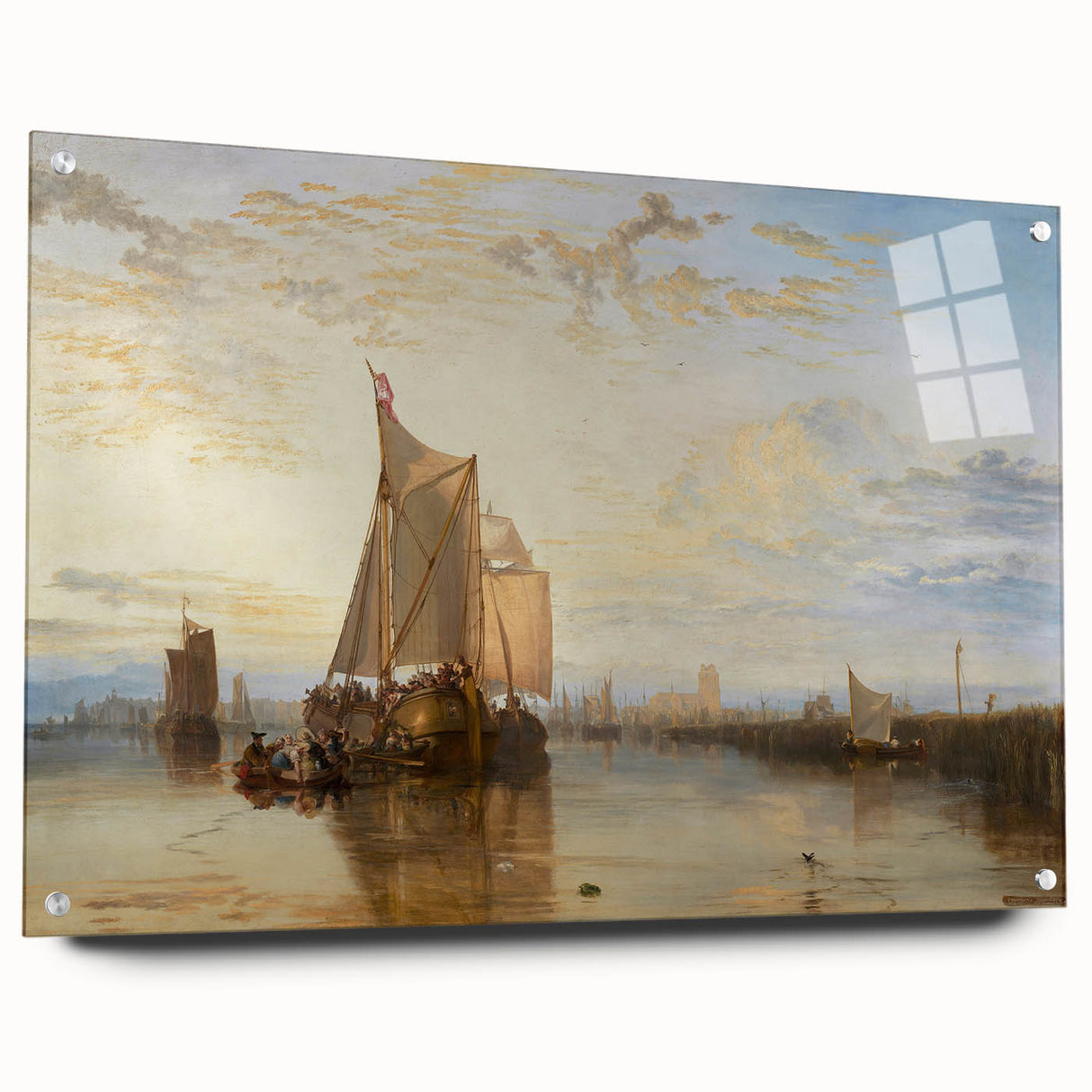 Romantic Art Prints: The Dort Packet-Boat - Historical Maritime Wall Art