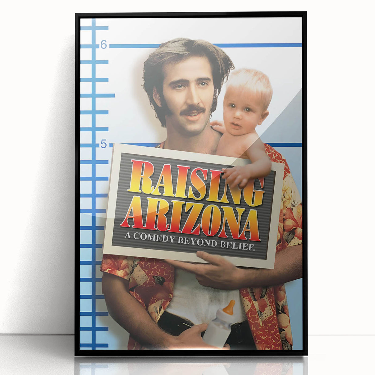 Retro Wall Art - Raising Arizona Movie Poster - 80s Vintage Prints
