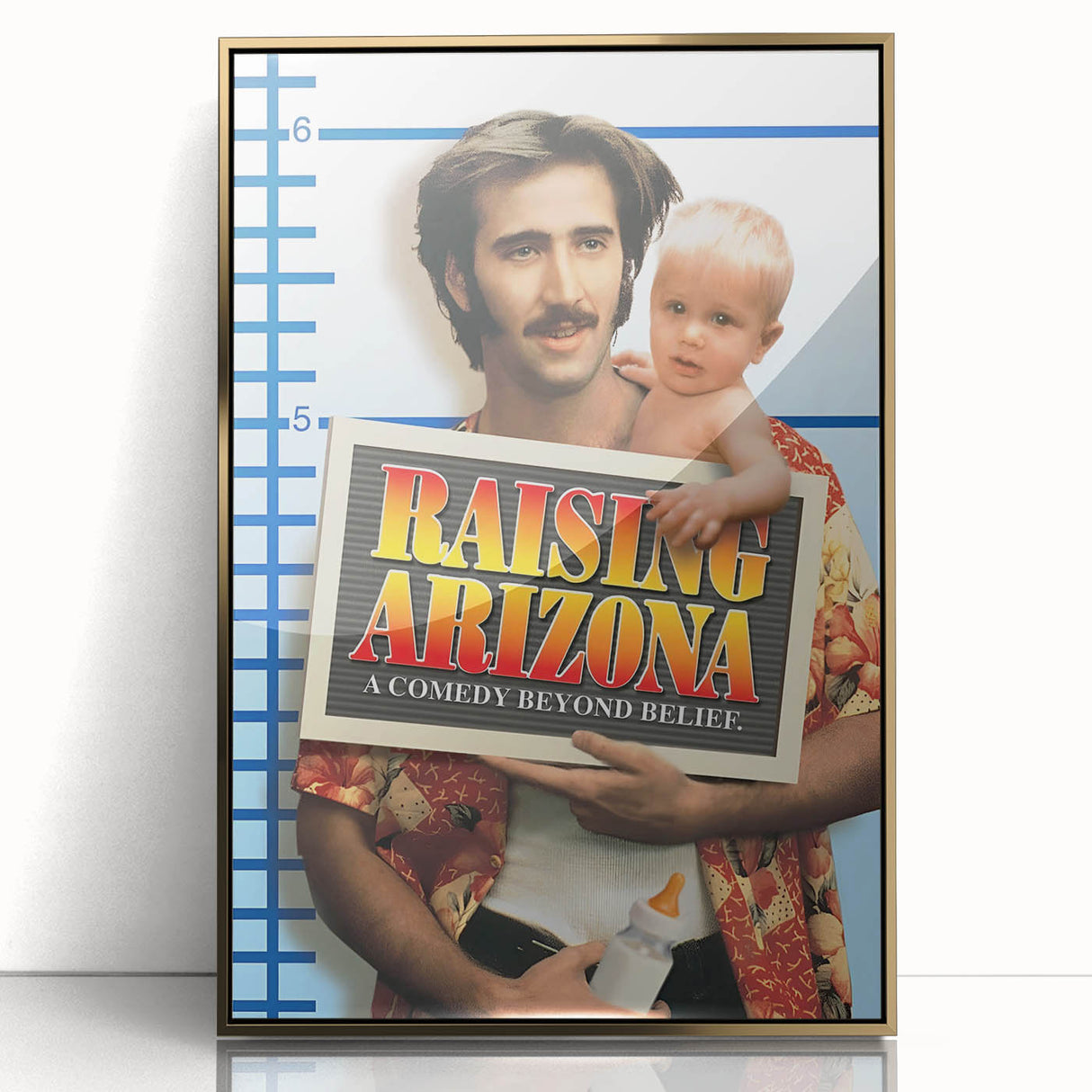 Retro Wall Art - Raising Arizona Movie Poster - 80s Vintage Prints