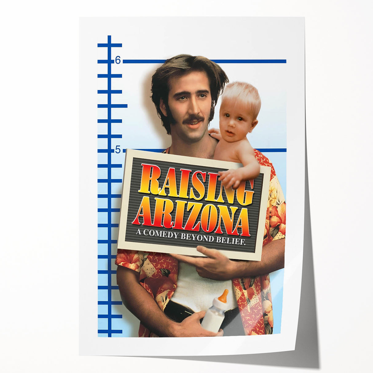 Retro Wall Art - Raising Arizona Movie Poster - 80s Vintage Prints