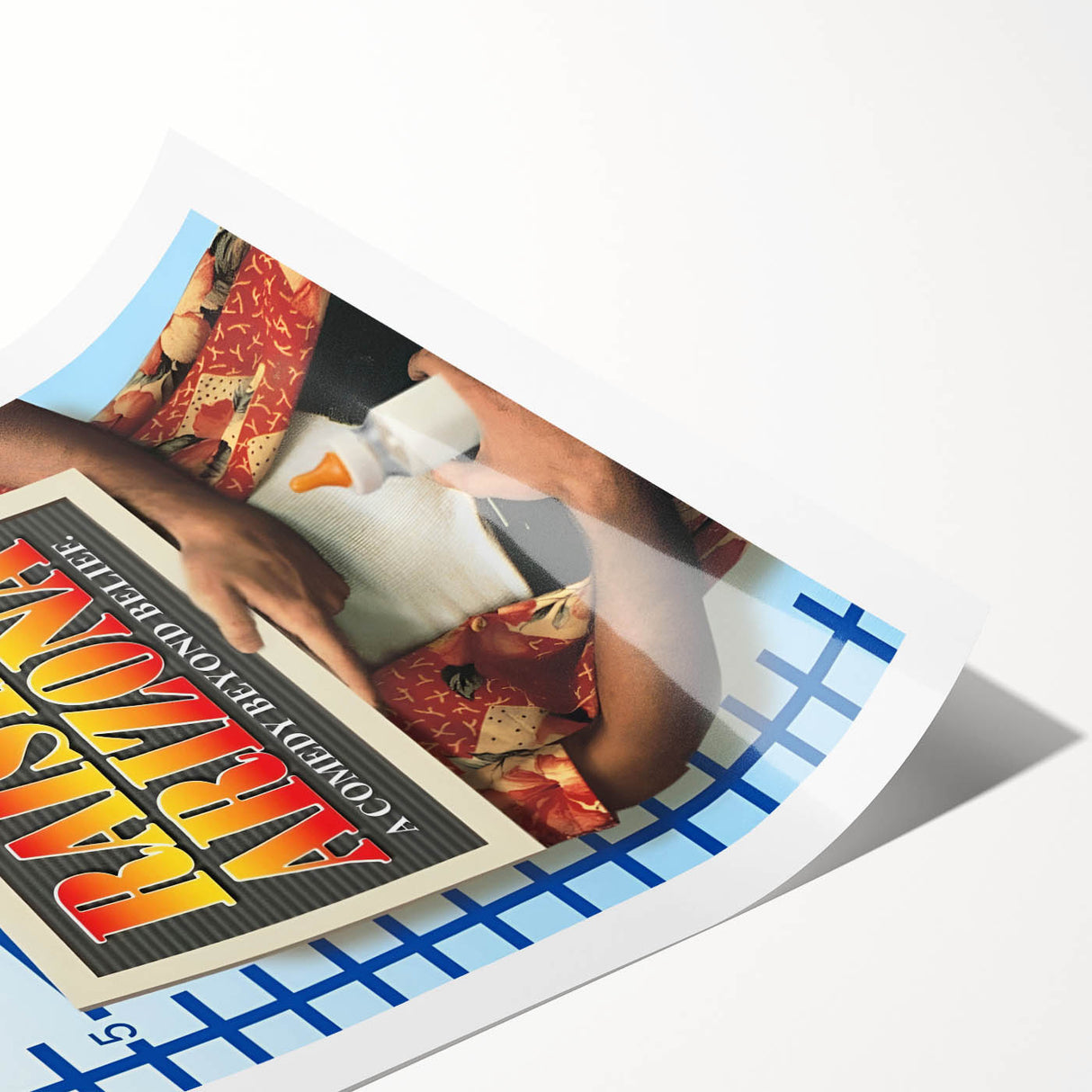 Retro Wall Art - Raising Arizona Movie Poster - 80s Vintage Prints