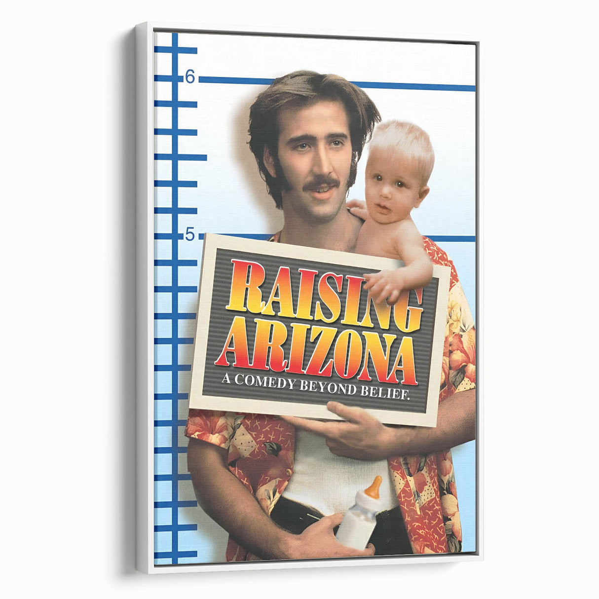 Retro Wall Art - Raising Arizona Movie Poster - 80s Vintage Prints