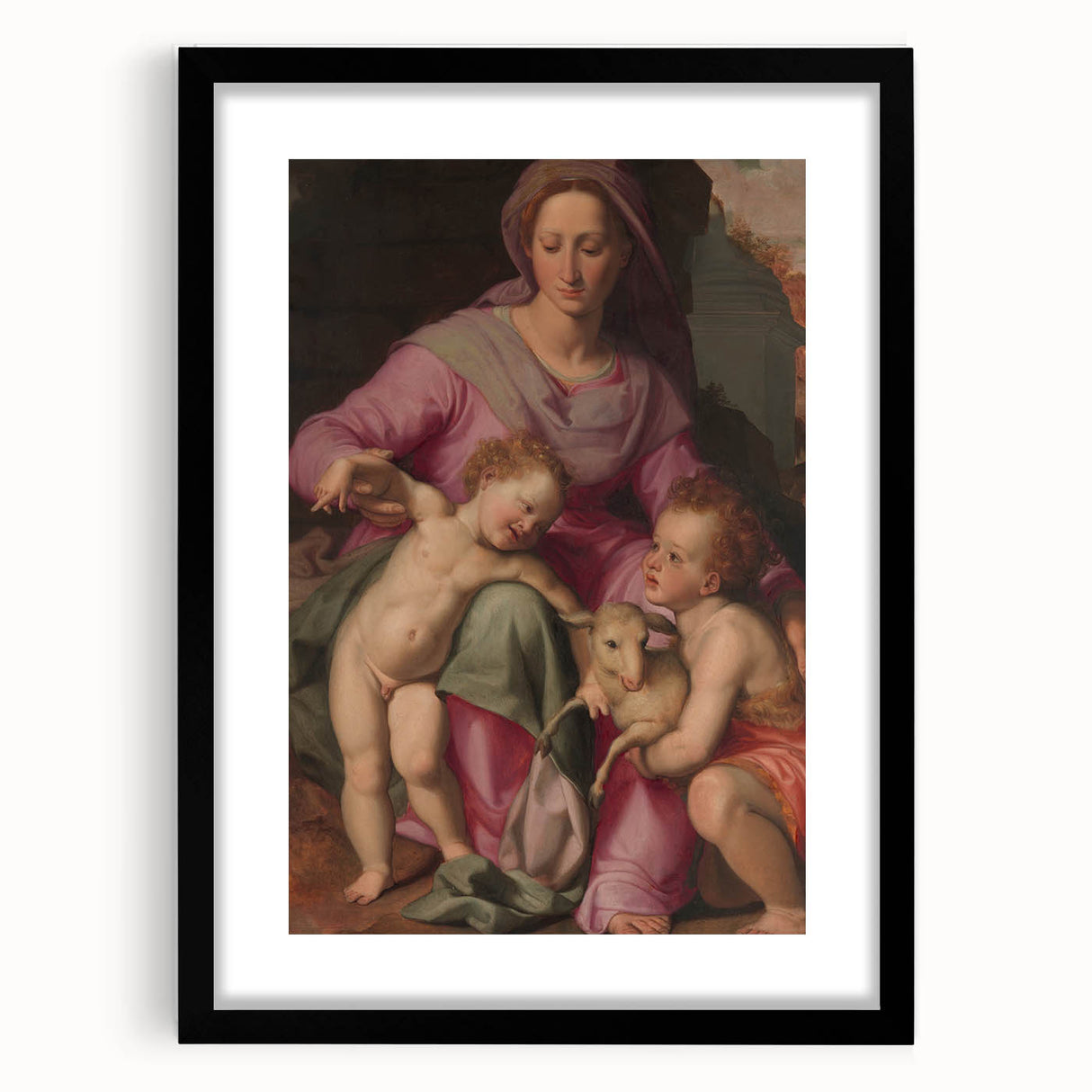 Madonna and Child by Santi di Tito - Renaissance Masterpiece Print