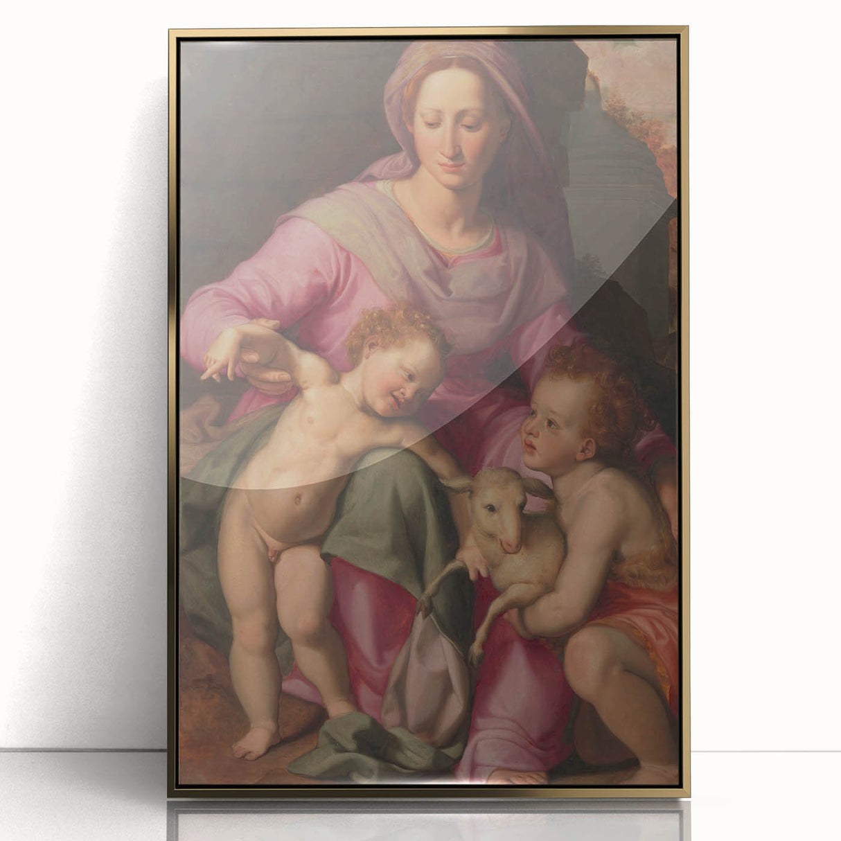 Madonna and Child by Santi di Tito - Renaissance Masterpiece Print