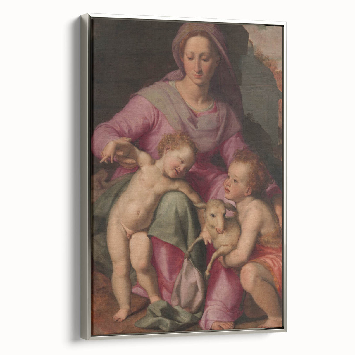 Madonna and Child by Santi di Tito - Renaissance Masterpiece Print