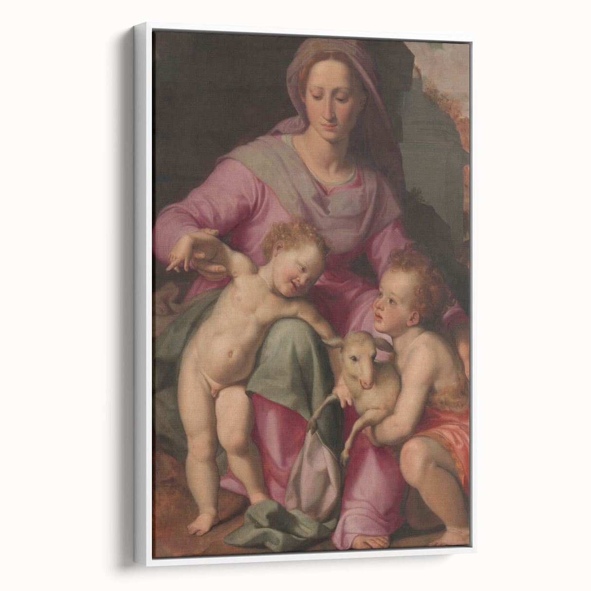 Madonna and Child by Santi di Tito - Renaissance Masterpiece Print