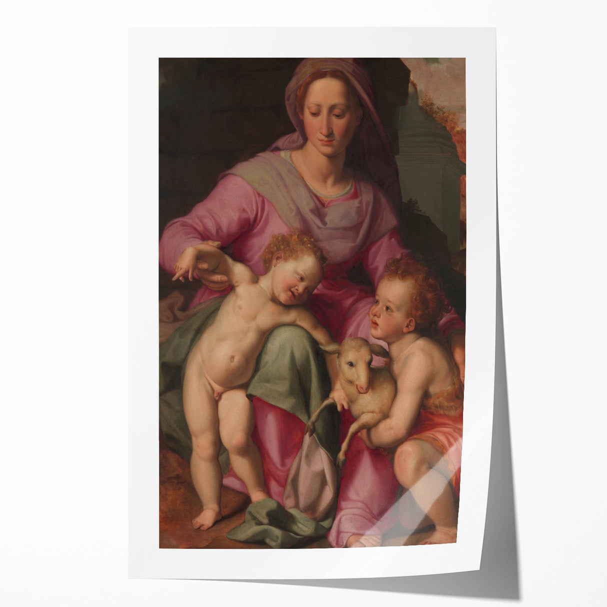 Madonna and Child by Santi di Tito - Renaissance Masterpiece Print