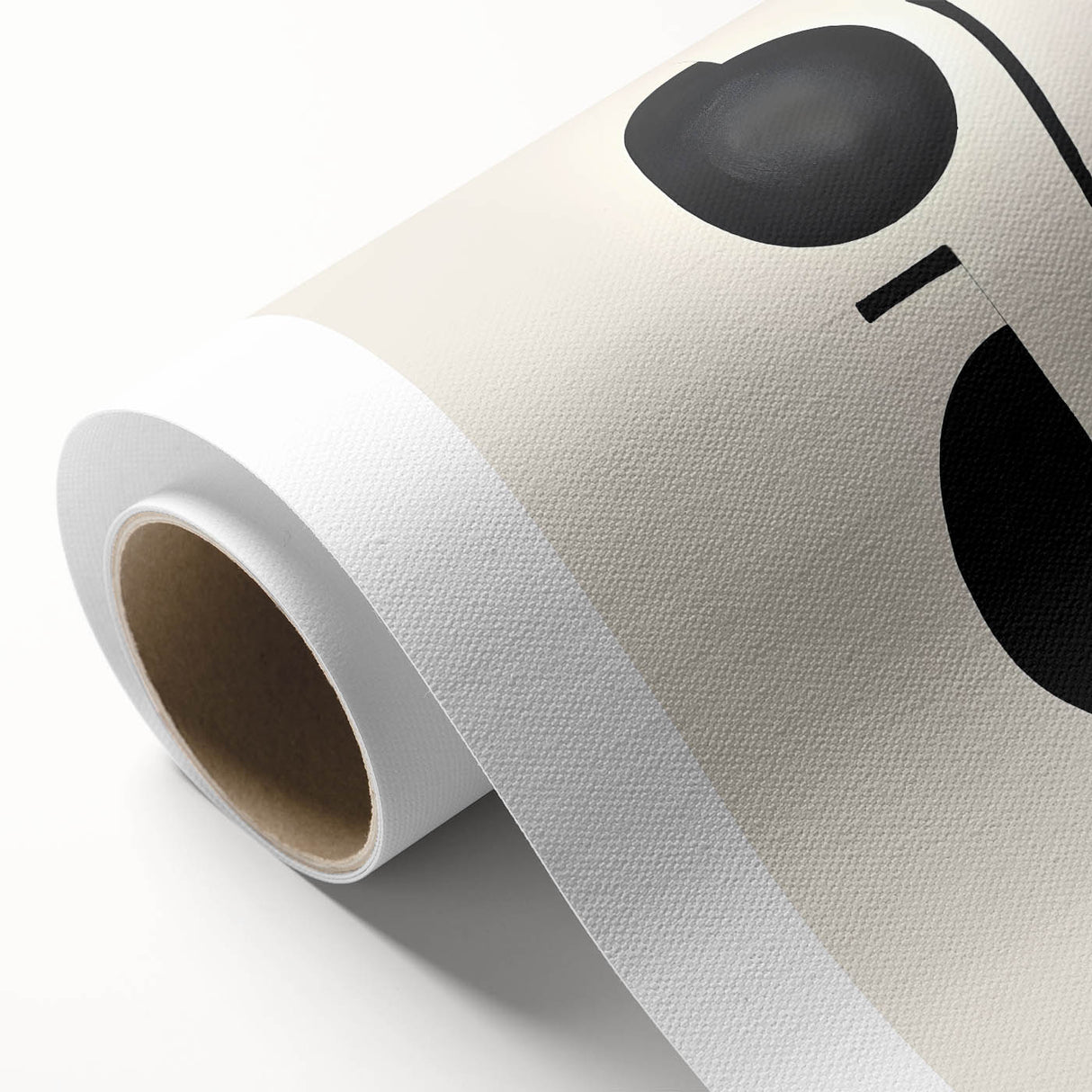 Acrylic Dining Room Artwork – Abstract Black & White Wall Decor