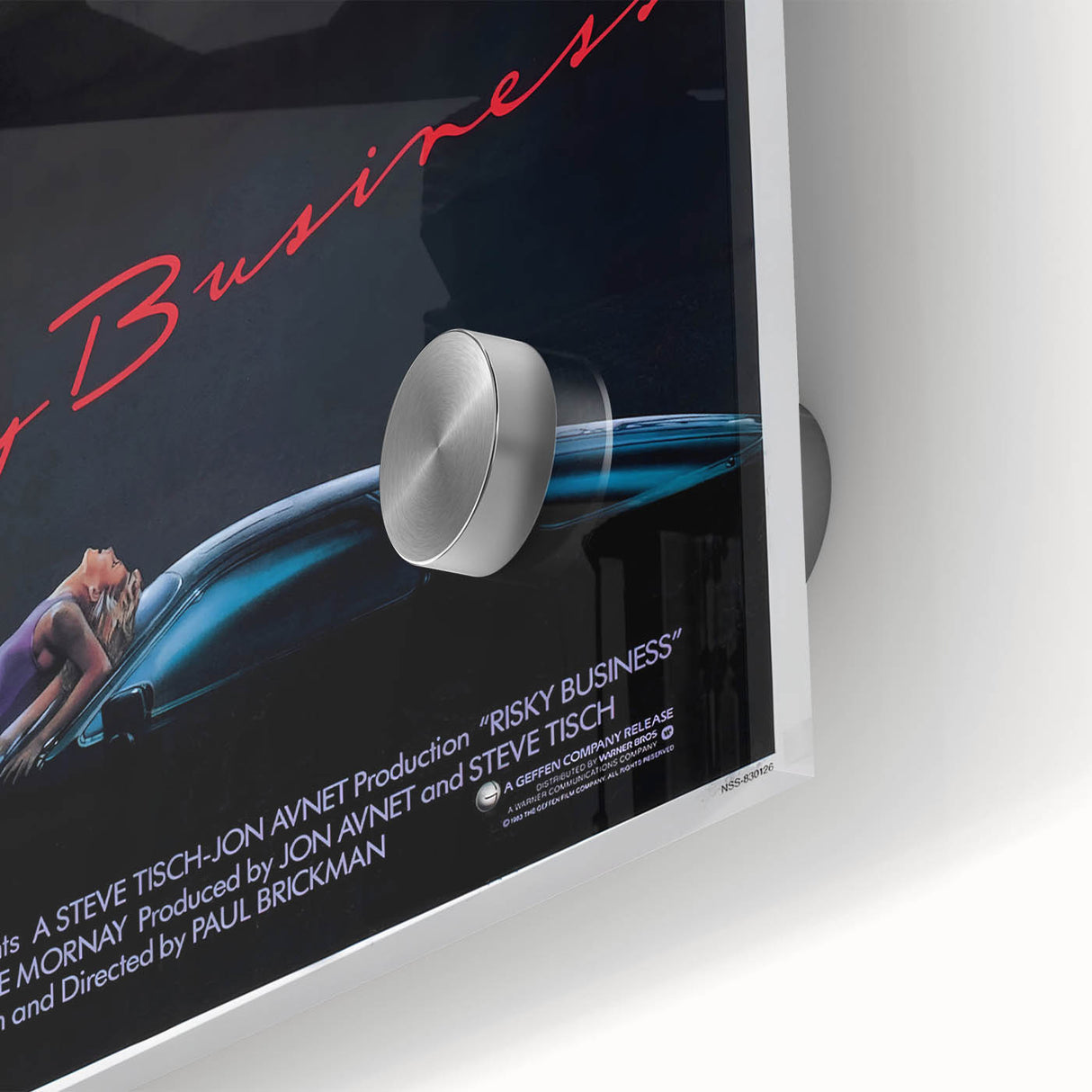 Retro Wall Art - Risky Business Movie Poster - 80s Vintage Prints