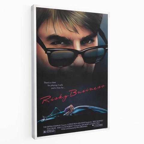 Retro Wall Art - Risky Business Movie Poster - 80s Vintage Prints