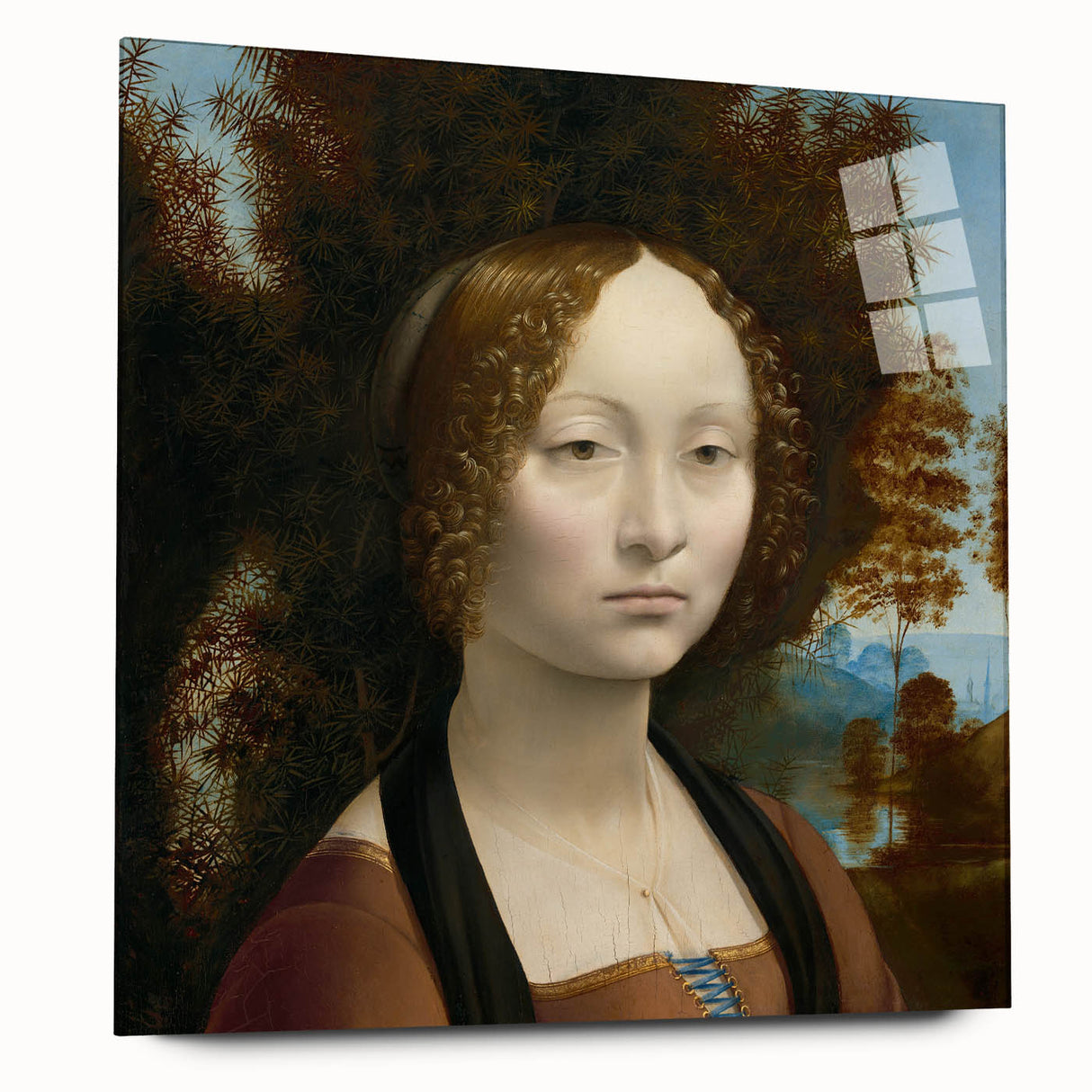Ginevra de’ Benci by Leonardo da Vinci - Renaissance Art Print