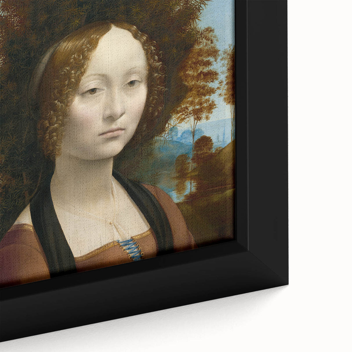 Ginevra de’ Benci by Leonardo da Vinci - Renaissance Art Print