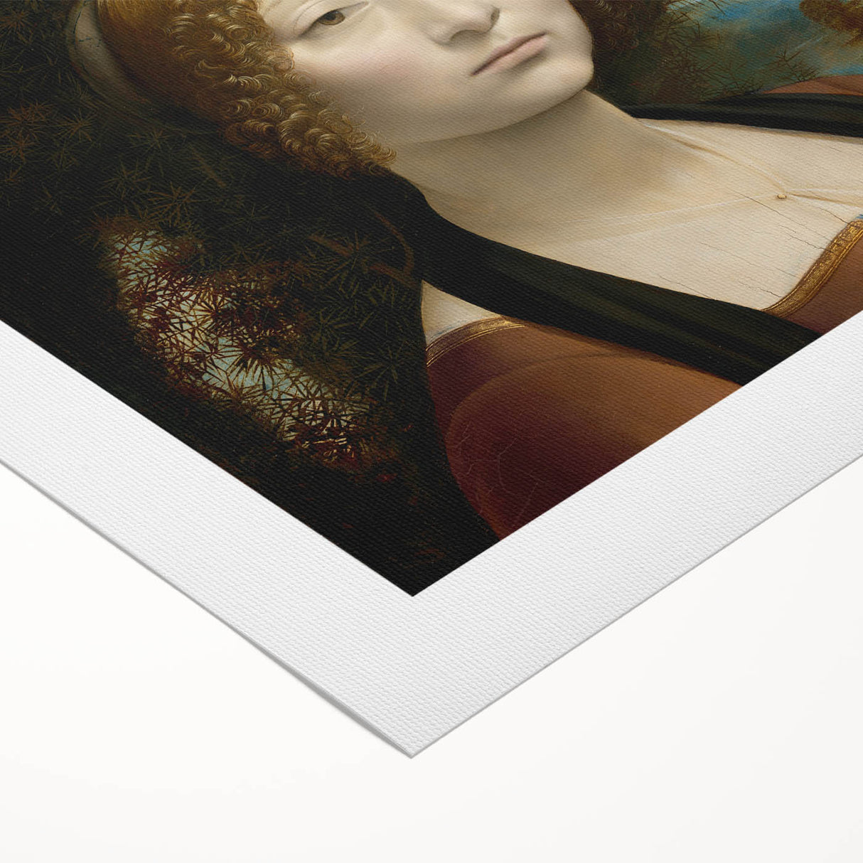 Ginevra de’ Benci by Leonardo da Vinci - Renaissance Art Print