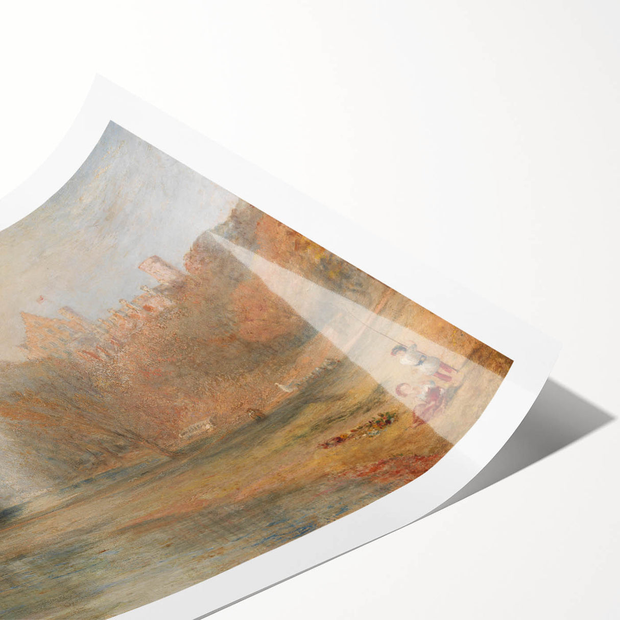 Romantic Art Prints: Schloss Rosenau, Coburg - Historic Landscape Wall Art