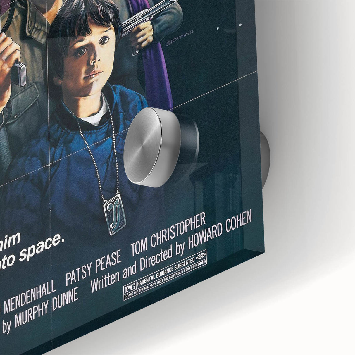 Retro Wall Art - Space Raiders Movie Poster - 80s Sci-Fi Vintage Prints