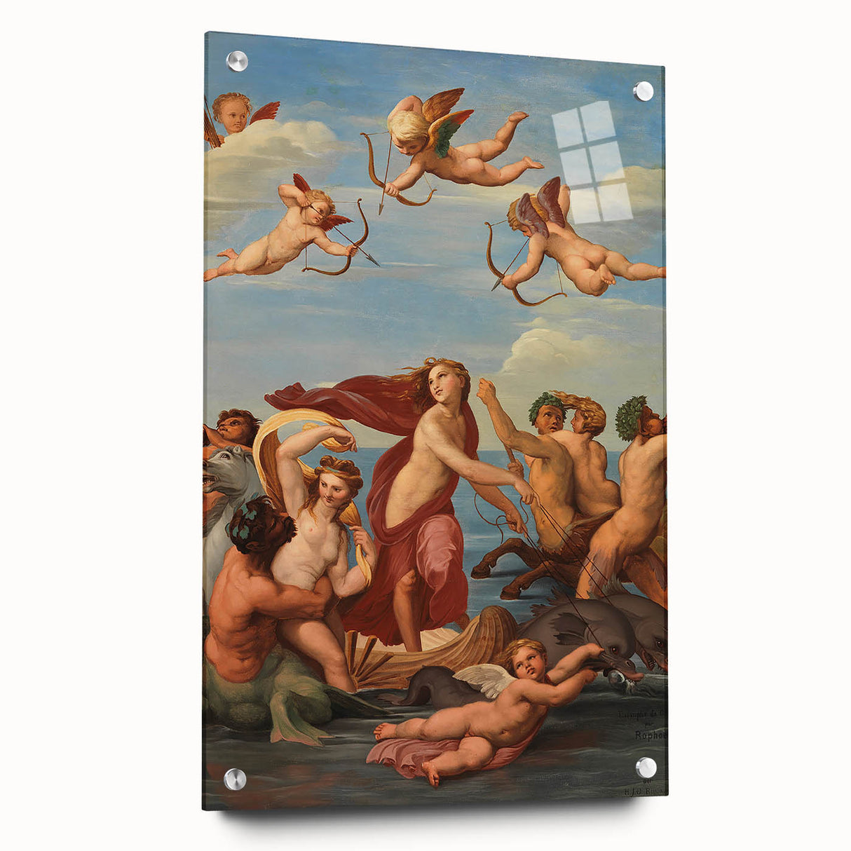 The Triumph of Galatea by Raphael - Renaissance Art Print