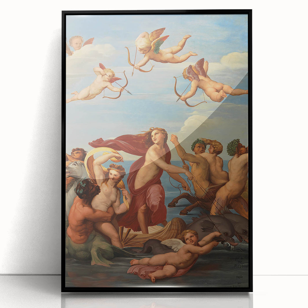 The Triumph of Galatea by Raphael - Renaissance Art Print