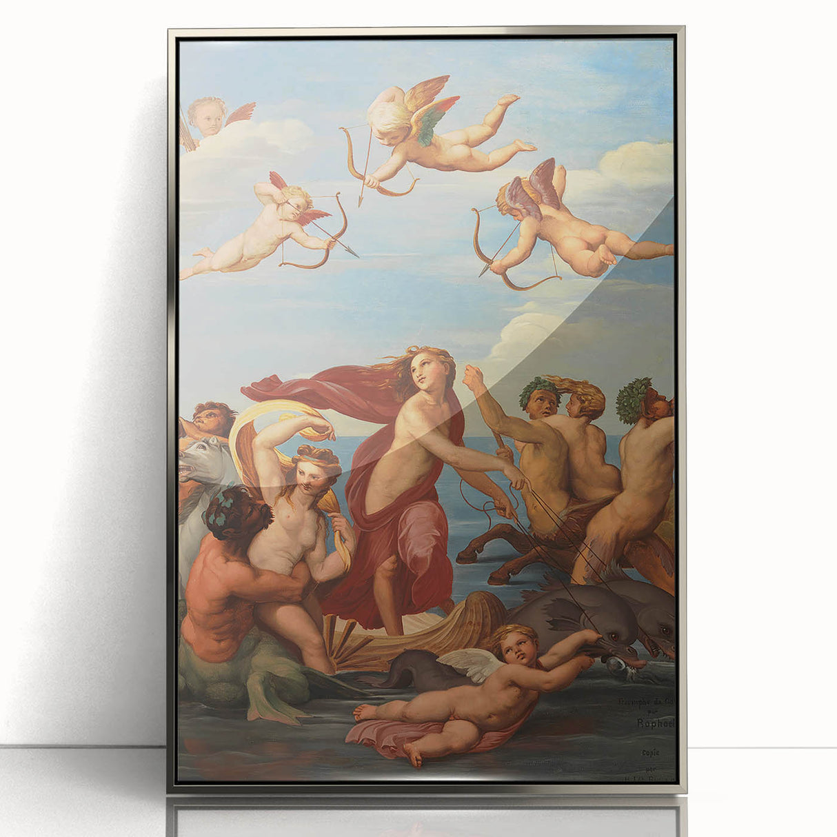 The Triumph of Galatea by Raphael - Renaissance Art Print
