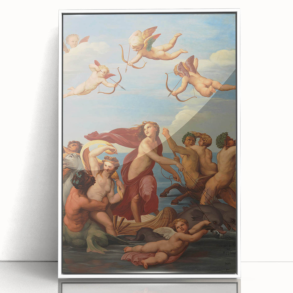 The Triumph of Galatea by Raphael - Renaissance Art Print