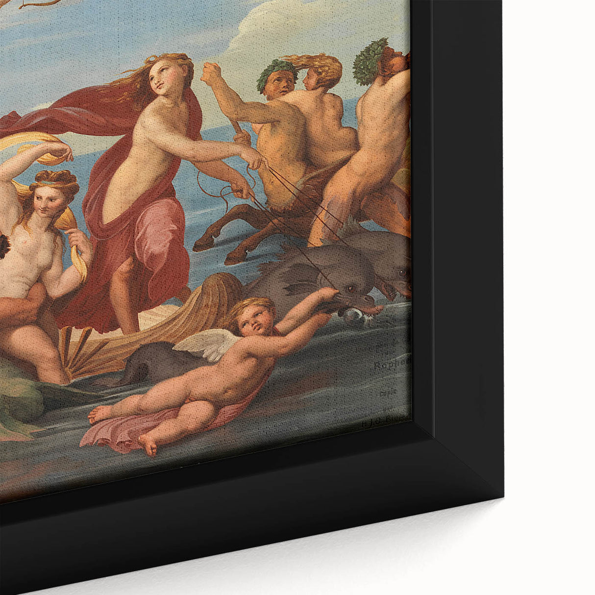 The Triumph of Galatea by Raphael - Renaissance Art Print