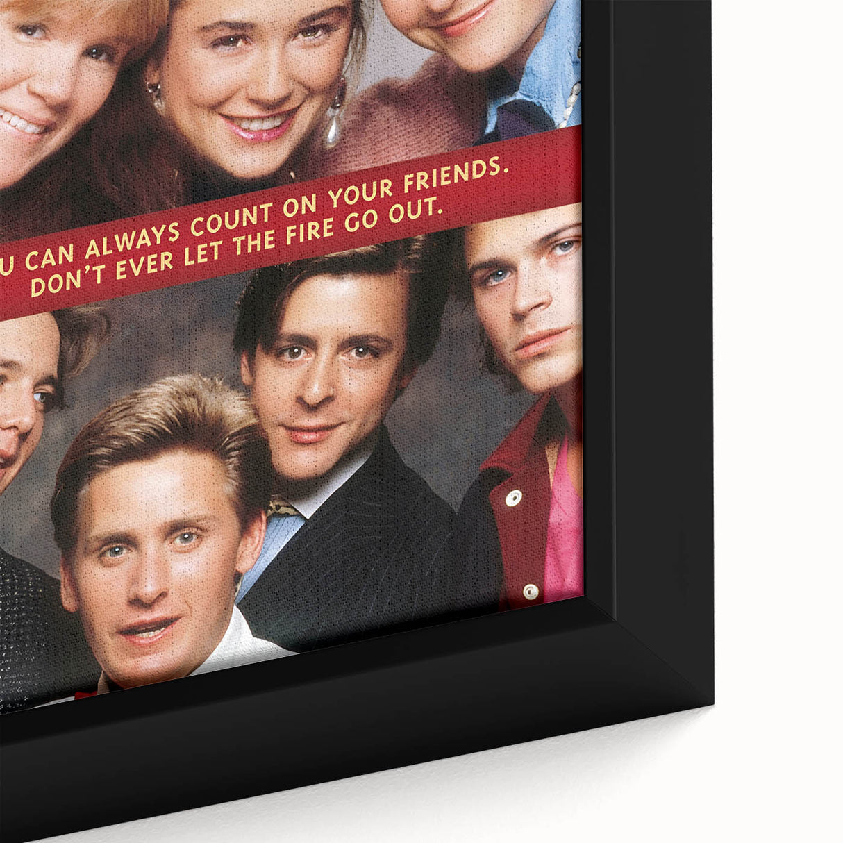 Retro Wall Art - St. Elmo's Fire Movie Poster - 80s Vintage Art Prints