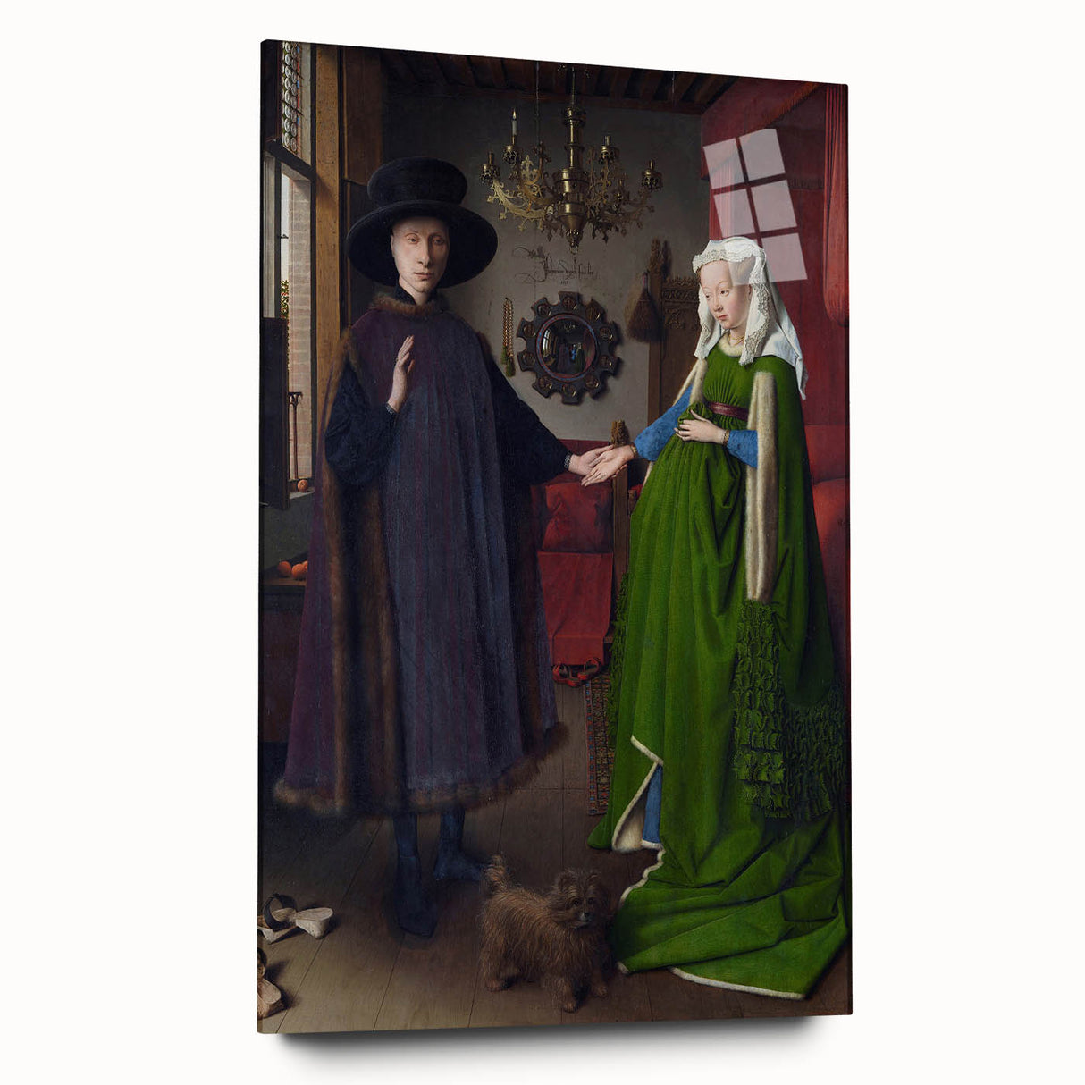 Arnolfini Portrait by Jan van Eyck - Renaissance Art Print