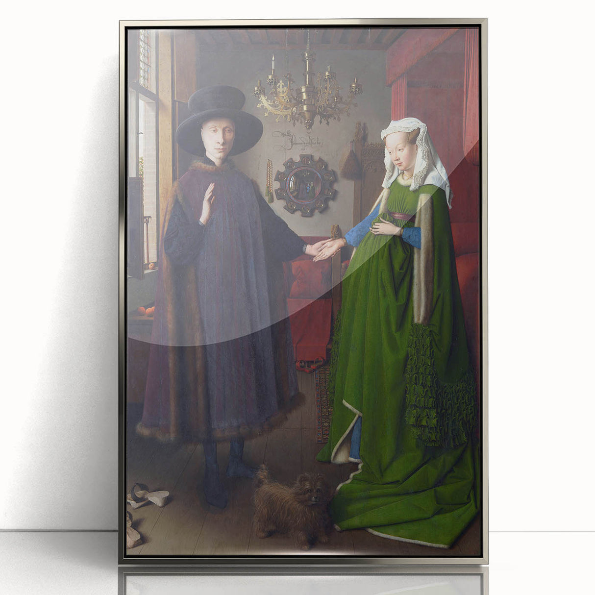 Arnolfini Portrait by Jan van Eyck - Renaissance Art Print