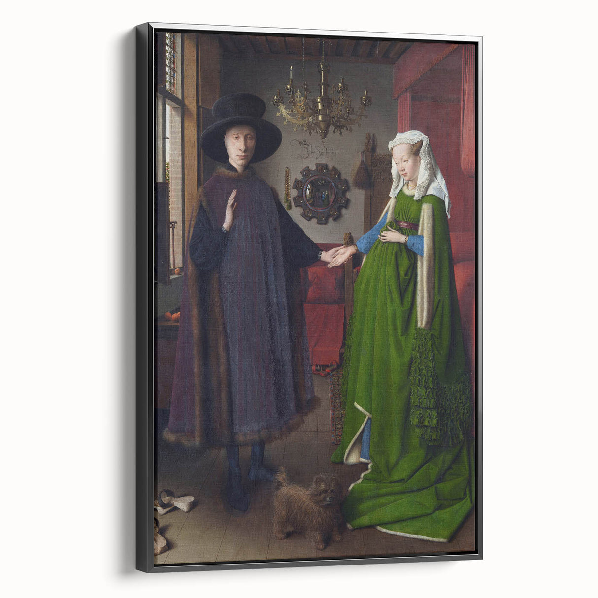 Arnolfini Portrait by Jan van Eyck - Renaissance Art Print