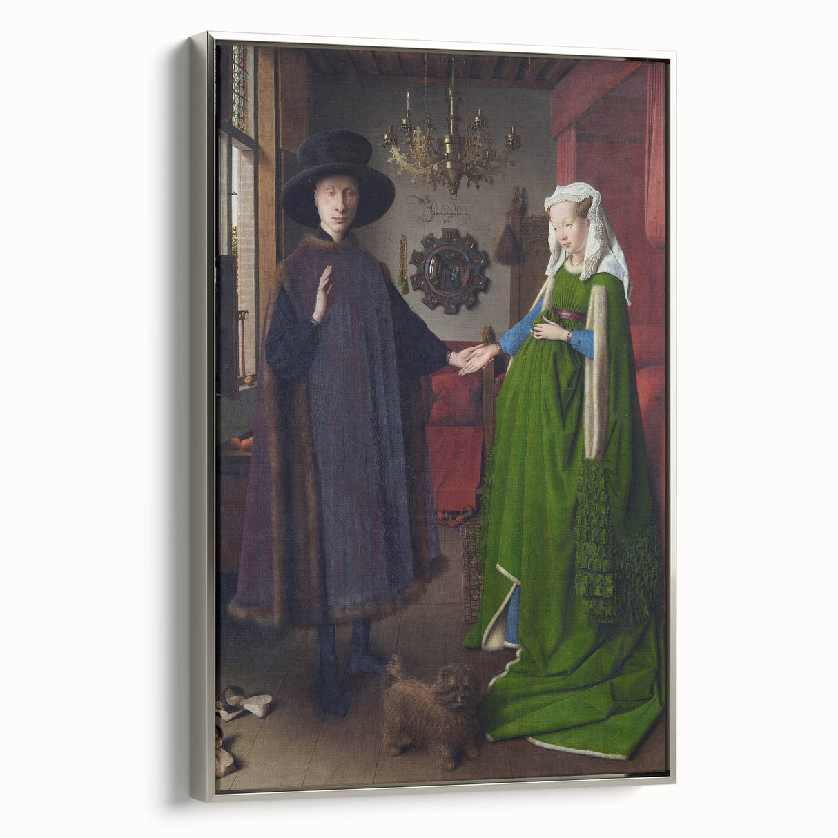 Arnolfini Portrait by Jan van Eyck - Renaissance Art Print