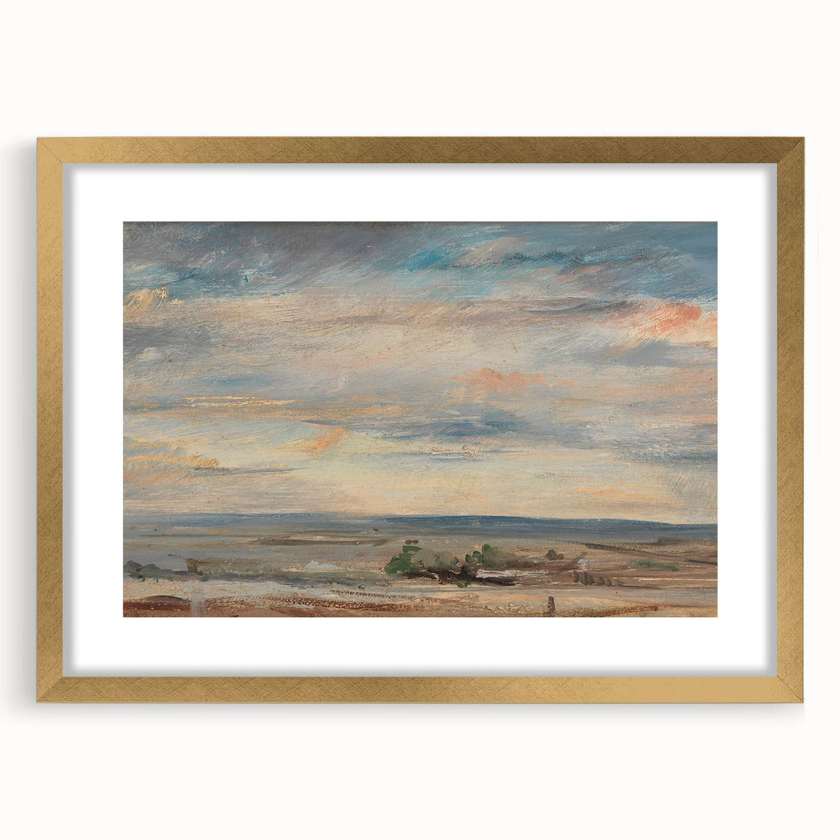 Romantic Art Prints: Cloud Study, Hampstead - Serene Landscape Wall Art