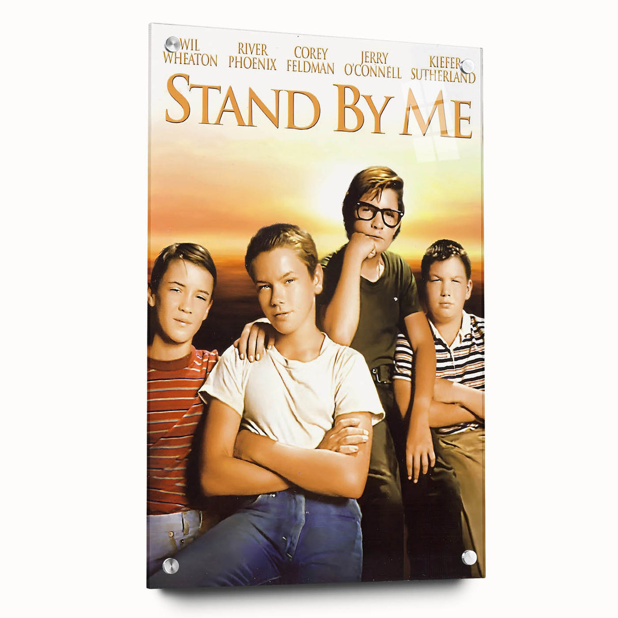 Retro Wall Art - Stand By Me Movie Poster - 80s Vintage Art Prints