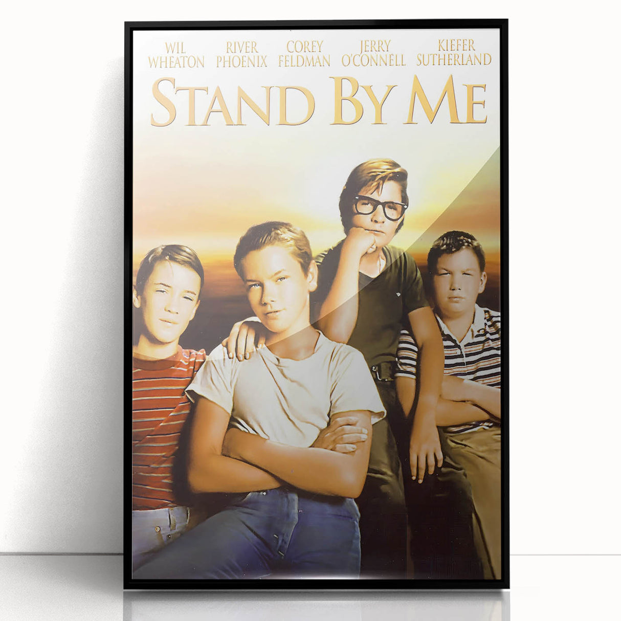 Retro Wall Art - Stand By Me Movie Poster - 80s Vintage Art Prints
