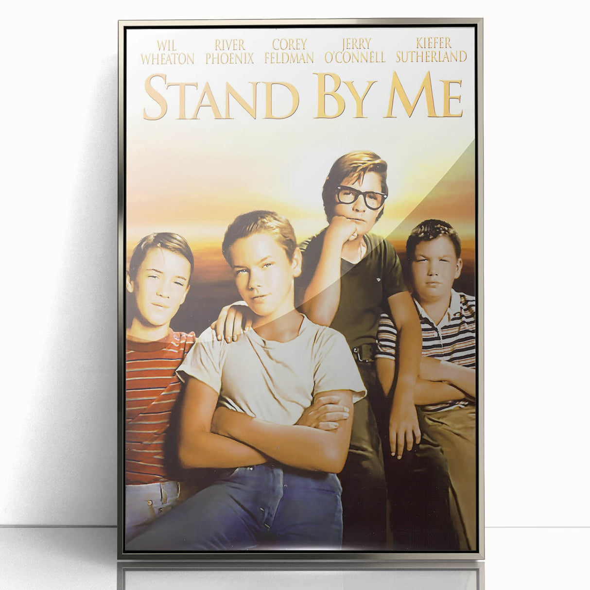Retro Wall Art - Stand By Me Movie Poster - 80s Vintage Art Prints