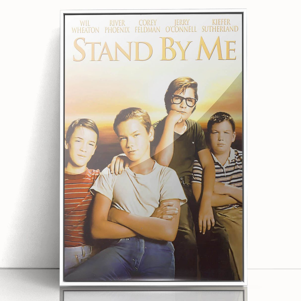 Retro Wall Art - Stand By Me Movie Poster - 80s Vintage Art Prints
