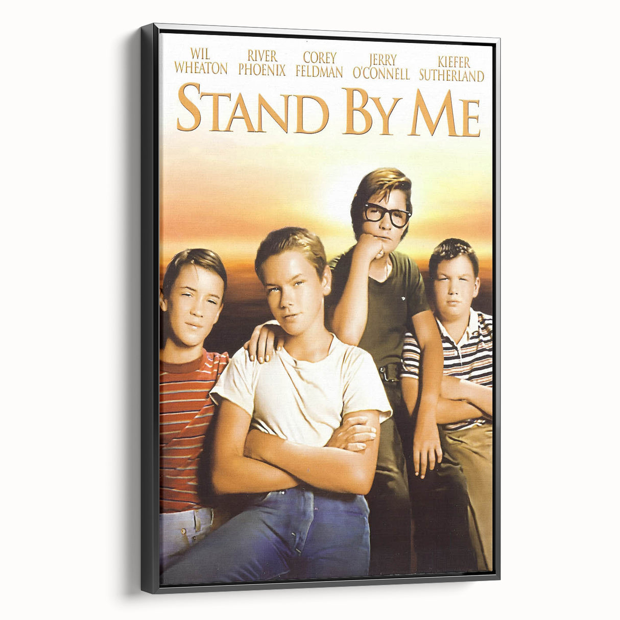 Retro Wall Art - Stand By Me Movie Poster - 80s Vintage Art Prints