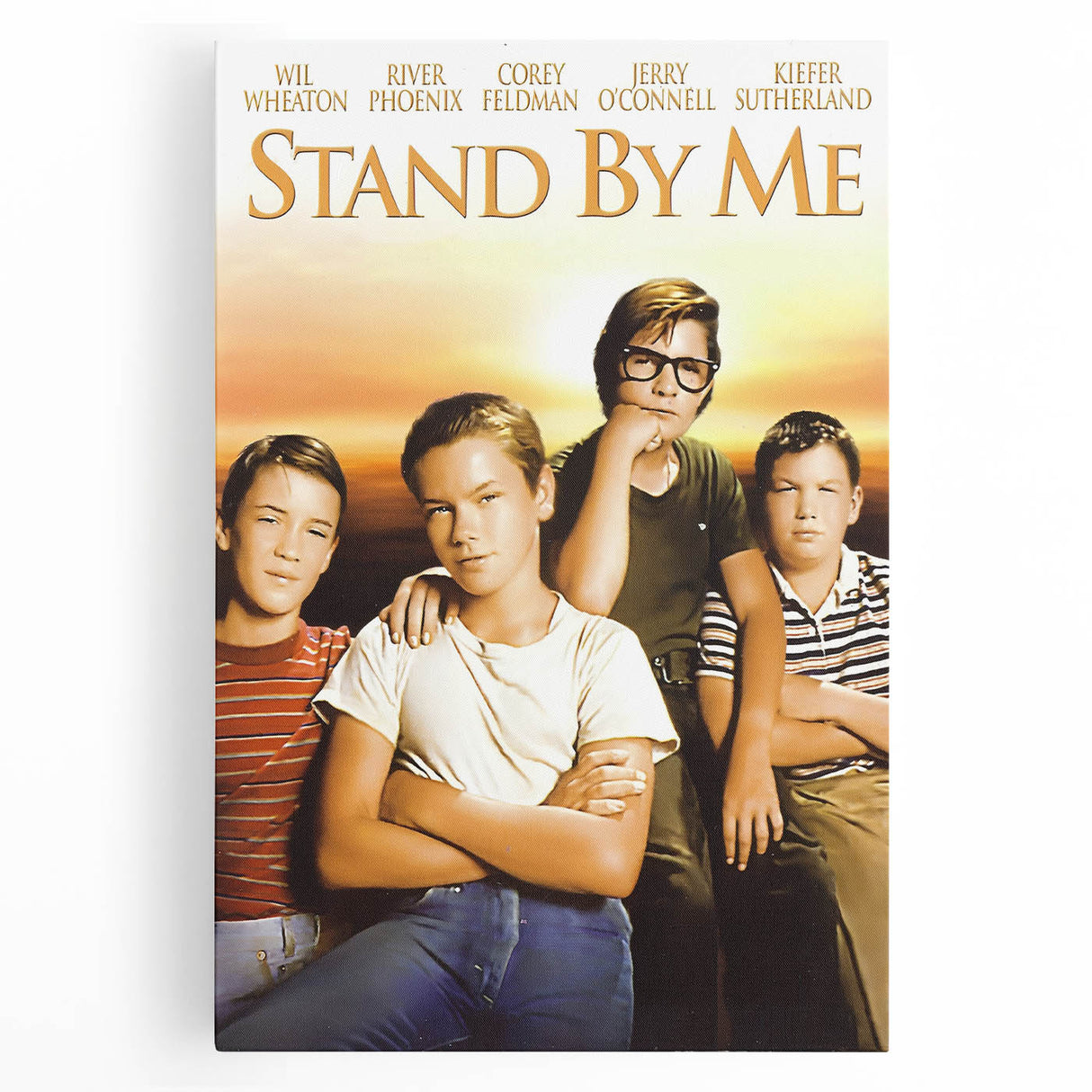 Retro Wall Art - Stand By Me Movie Poster - 80s Vintage Art Prints