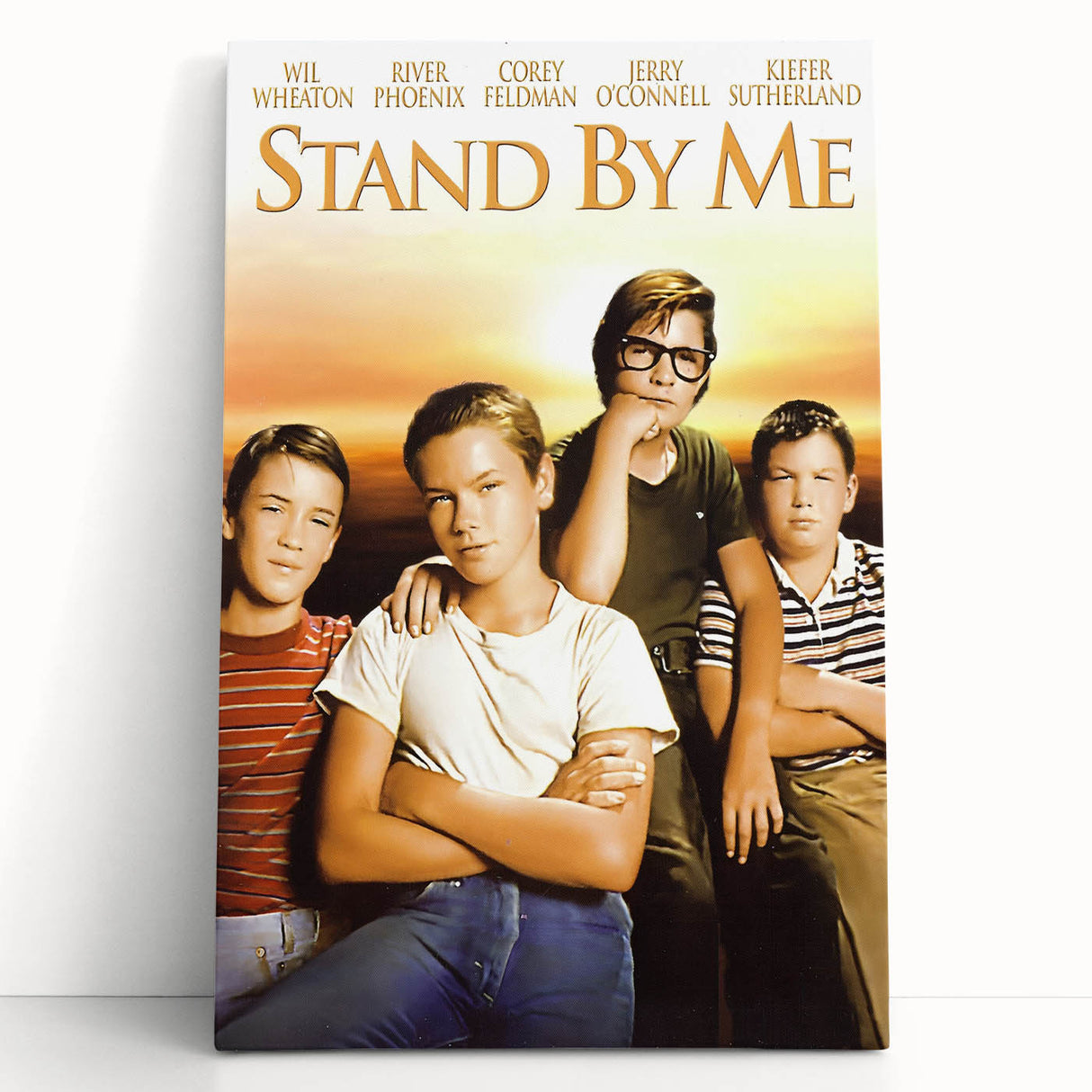 Retro Wall Art - Stand By Me Movie Poster - 80s Vintage Art Prints