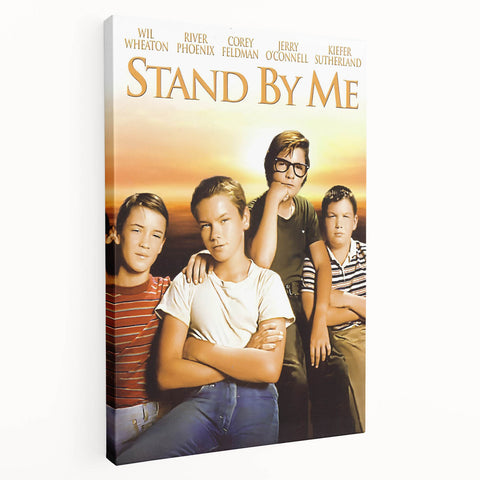 Retro Wall Art - Stand By Me Movie Poster - 80s Vintage Art Prints