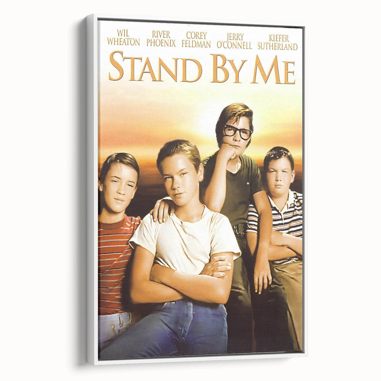 Retro Wall Art - Stand By Me Movie Poster - 80s Vintage Art Prints