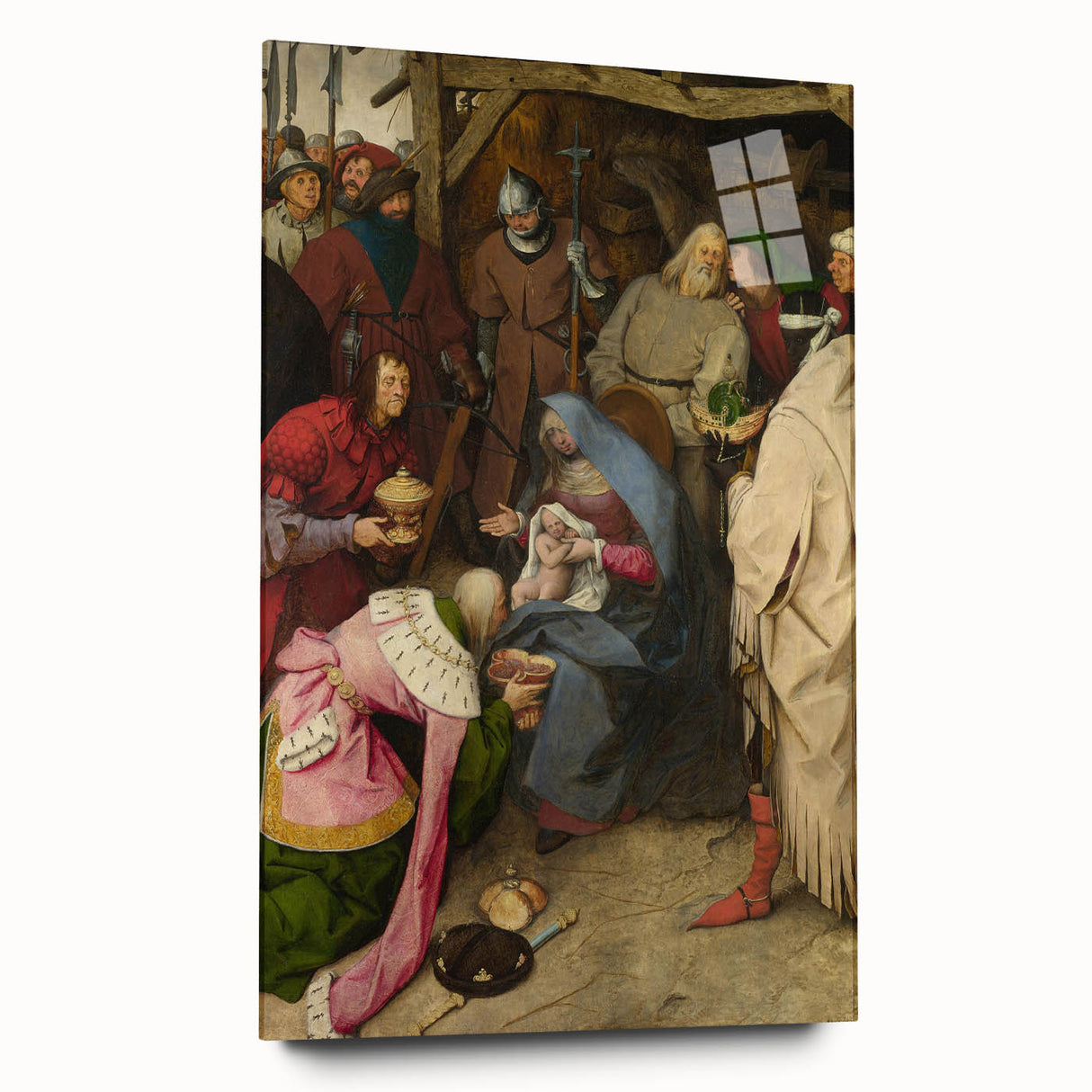 Adoration of the Magi by Pieter Bruegel - Renaissance Art Print