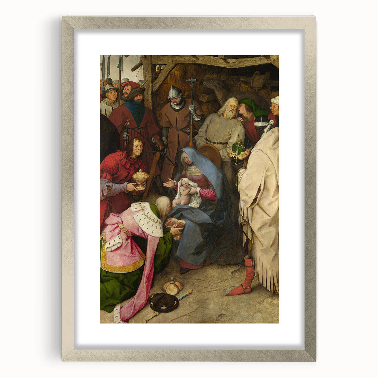 Adoration of the Magi by Pieter Bruegel - Renaissance Art Print