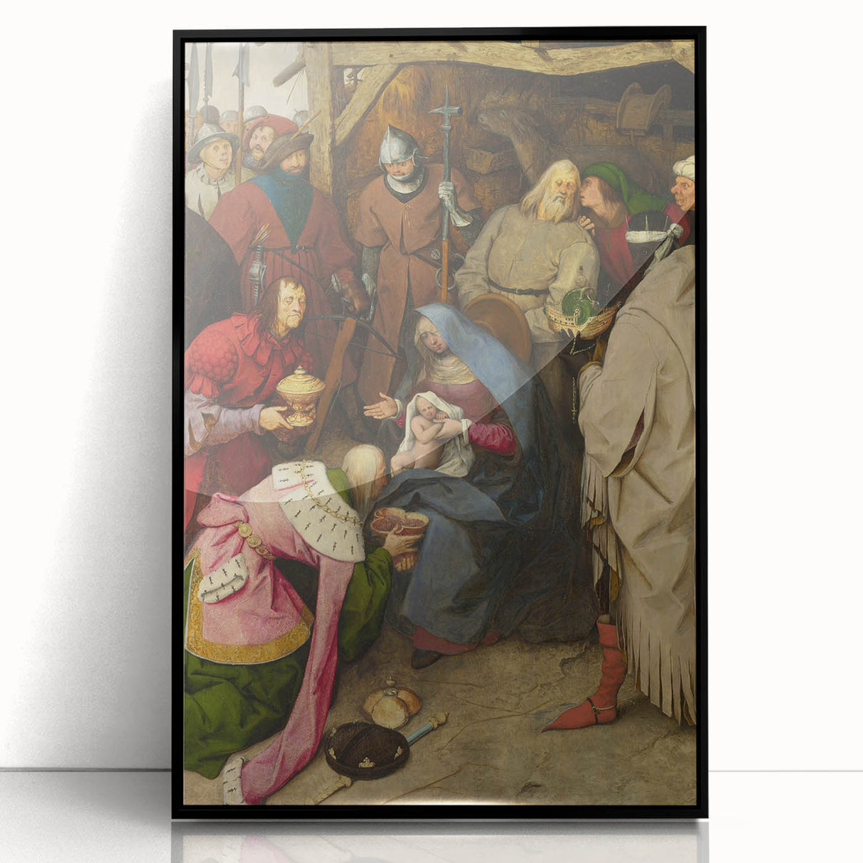 Adoration of the Magi by Pieter Bruegel - Renaissance Art Print