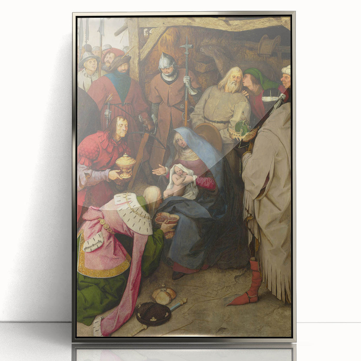 Adoration of the Magi by Pieter Bruegel - Renaissance Art Print