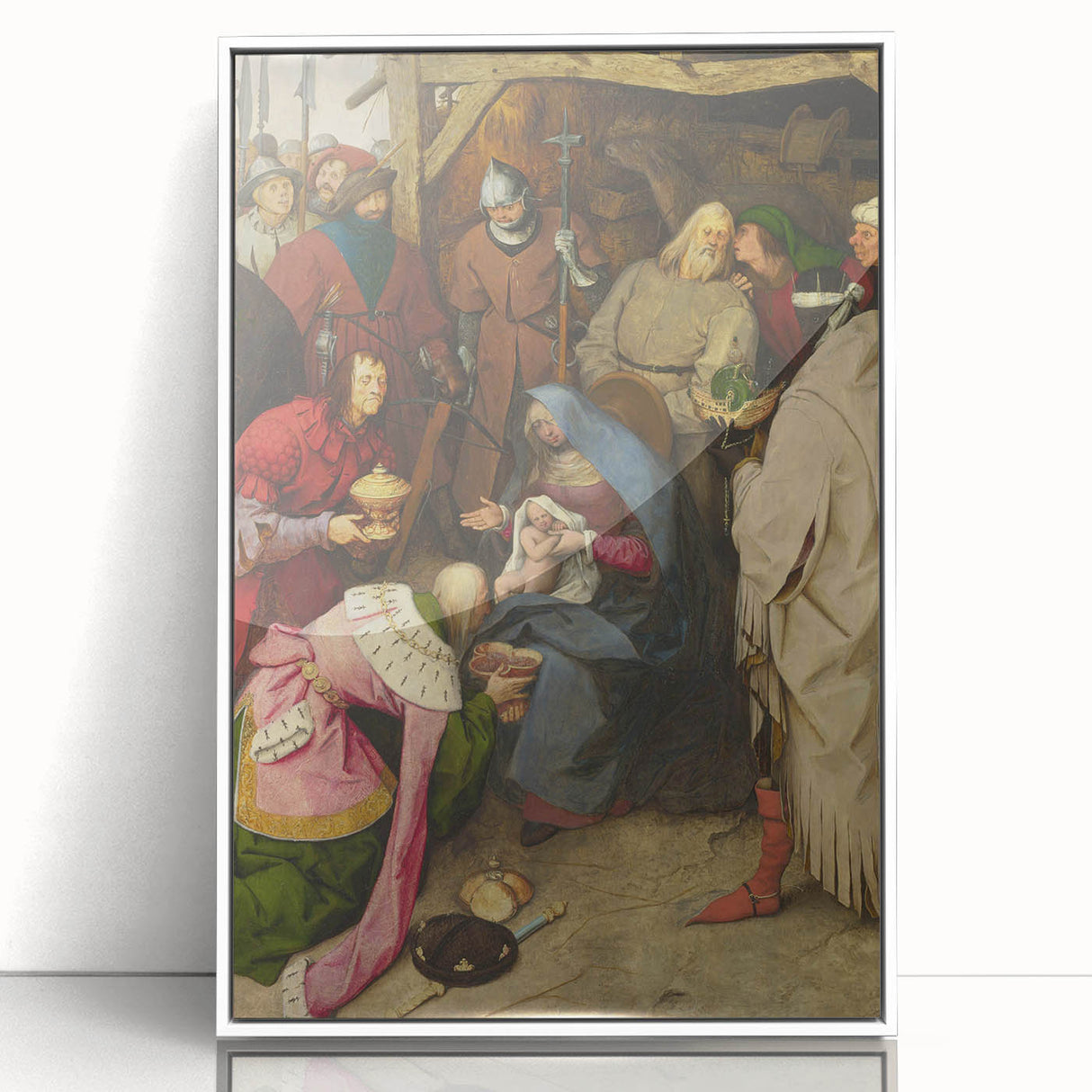 Adoration of the Magi by Pieter Bruegel - Renaissance Art Print