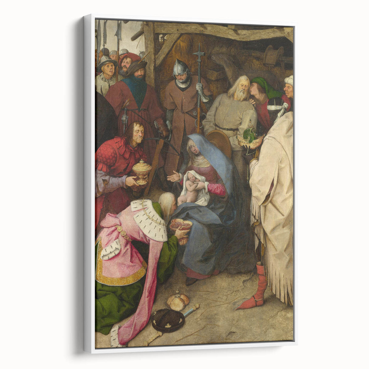 Adoration of the Magi by Pieter Bruegel - Renaissance Art Print