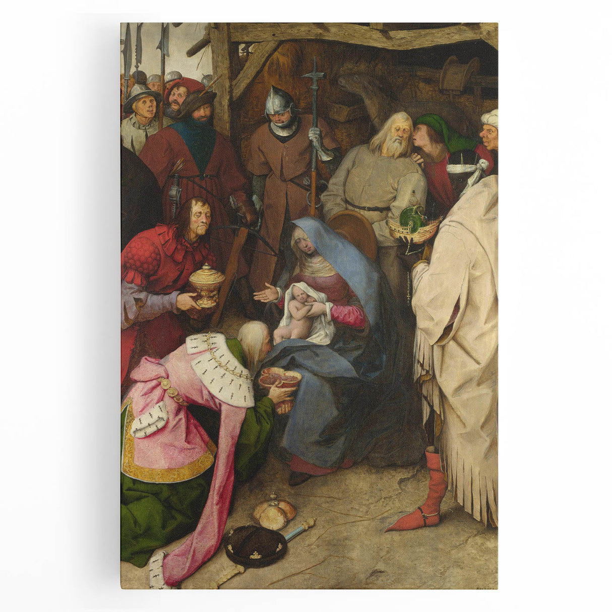 Adoration of the Magi by Pieter Bruegel - Renaissance Art Print