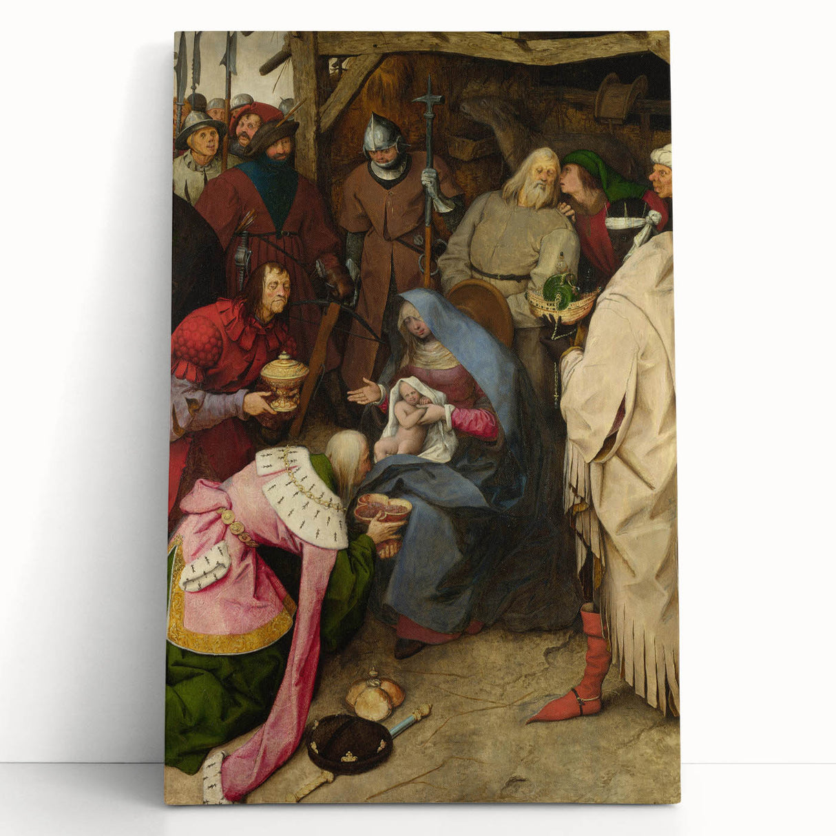 Adoration of the Magi by Pieter Bruegel - Renaissance Art Print