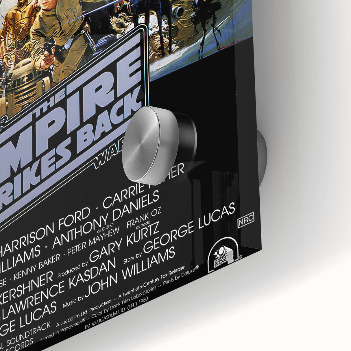 Retro Wall Art - The Empire Strikes Back Poster - Vintage Star Wars Art